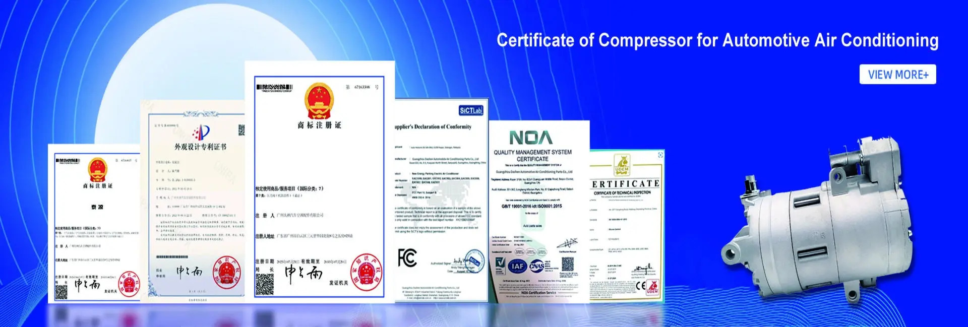qualidade Compressor AC do veículo fábrica