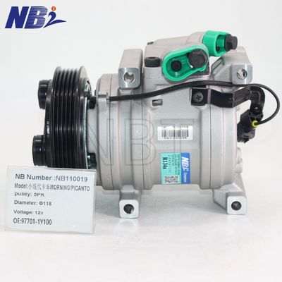 Bom preço. F500-CPAAA-02 97701-1Y000 HS09 Auto AC Compressor for Hyundai I10 Kia Picanto AC Pump F500CPAAA02 977011Y000 on-line