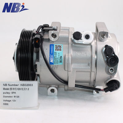 Bom preço. 977011R900 Auto Aircon 12V AC Compressor for Hyundai Accent for KIA RIO 5PK Car Compresor 97701C7000 97701-1R900 P30013-4111 on-line