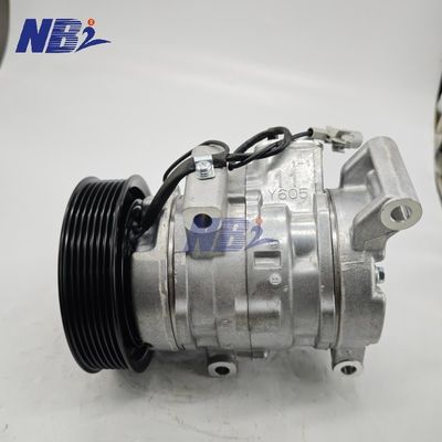 Bom preço. 447260-8020 883100K110 Compressor de ar condicionado de caminhão 10S11C 12V 7PK125mm Com ranhuras à esquerda on-line