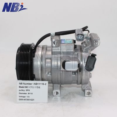 2003 Toyota Echo & para Corolla 1.6 Yaris Compressor AC 88320-52400 Refrigerador de veículos OEM Qualidade 12V Voltagem
