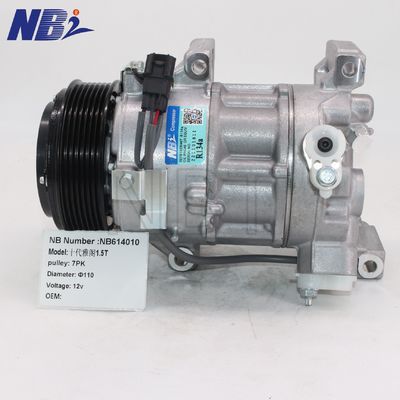 Bom preço. Novo 12V para Honda Accord 1.5L Compressor de ar condicionado de carro usado 6SBU14C embreagem com AC Make on-line