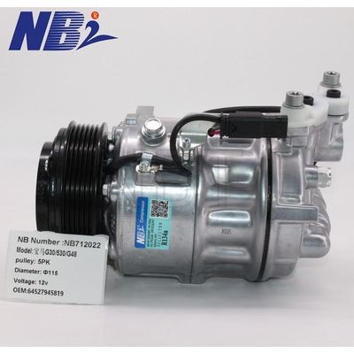 Para o BMW G30/530/G48 Nova poleia 5PK de 12v com OEM 64527945819
