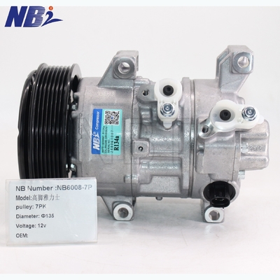 Compressor AC automático 88310-42260 de alta qualidade 12V para Toyota Yaris, Compressor AC 7pk Dcp50035