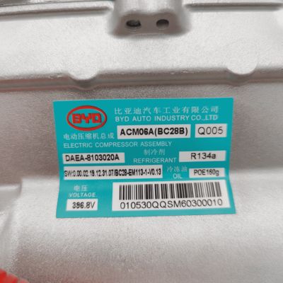 BYD D 1 396.8V Bc28b OEMDAEA-8103020A Produto em Condição Nova
