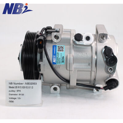 Bom preço. DVE12 Auto AC Compressor 12V 116MM para Hyundai Accent 2014 Novo Compressor de Ar Condicionado 5PK 97701C7000 on-line