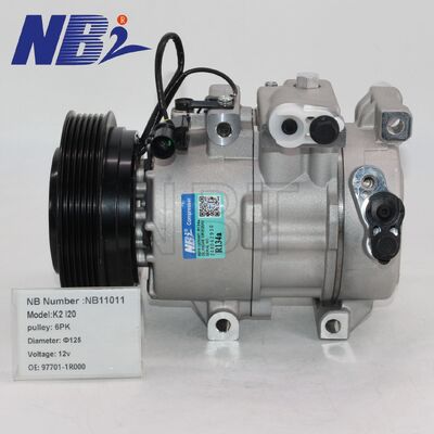 Peças automotivas coreanas OEM 97701-1r000 97701-1r100 Compressor de ar condicionado adequado para Hyundai Kia