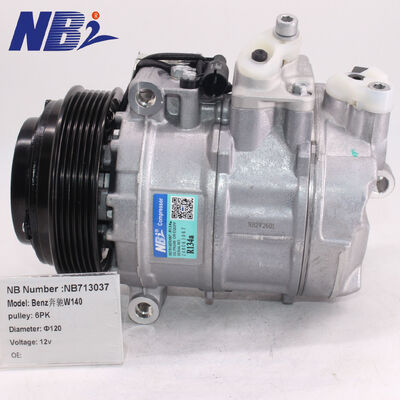 Novo Compressor de Ar para Carro 0002307011 Compressor de CA Auto R744 12V para Mercedes Benz W202 W126 W210 S210 1993-2000