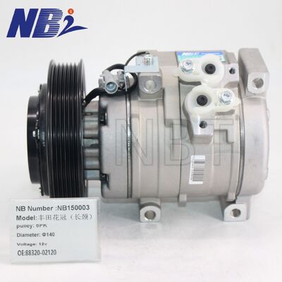 XD4033 10S15C Peças de ar condicionado para automóveis Compressor de motor para Toyota Corolla 2003 8831002200 447170-9870