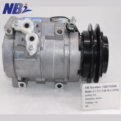 Bom preço. Venda Direta de Fábrica para Porta Reversa 12V Compressor de Ar Condicionado A-Groove 10S17C para Toyota Prado/Hiace (2002-2008) - OEM CO 29266C on-line