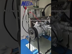 Auto AC compressor Para teste de desempenho, a razão pela qual o compressor não está frio